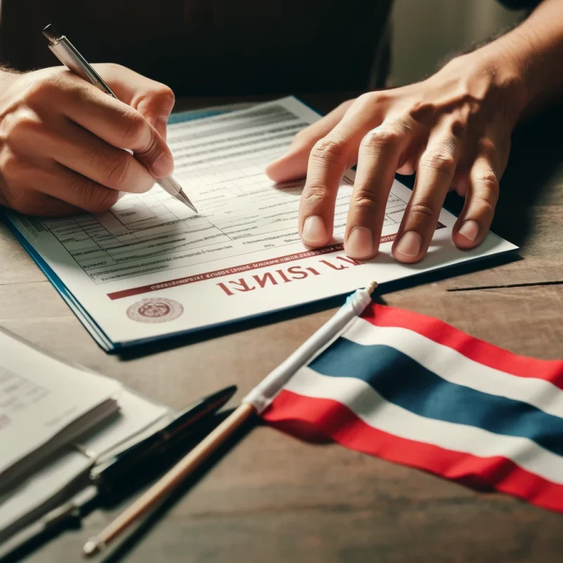 how to fill out thai visa forms how to fill out thai visa forms